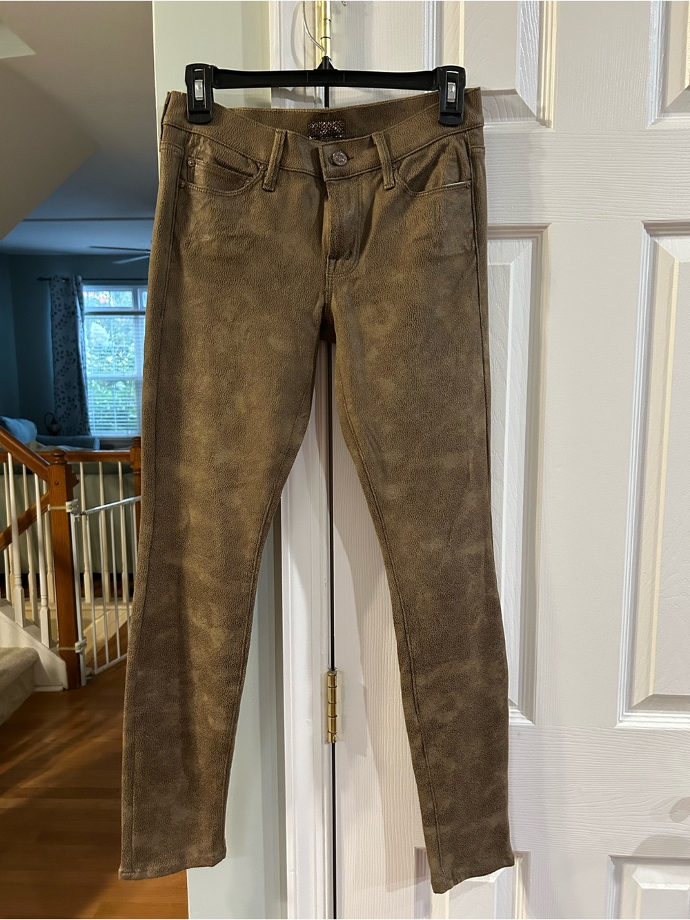 MOTHER THE LOOKER 26 crackle tan